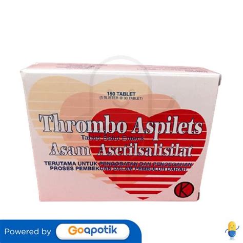thrombo aspilet untuk apa