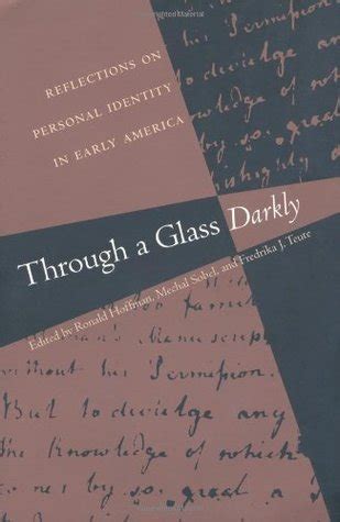 Download Through A Glass Darkly Reflections On Personal Identity In Early America 