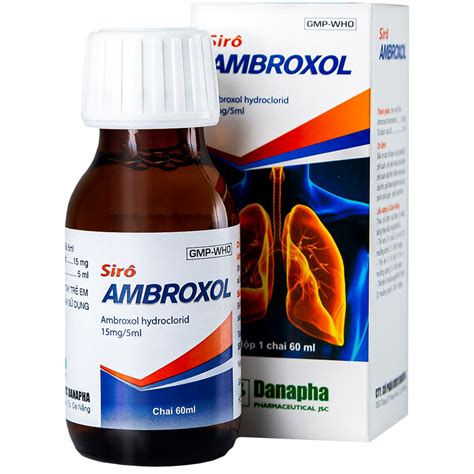 thuốc ambroxol | Thuc Ambroxol Cht chuyn ha ca bromhexin