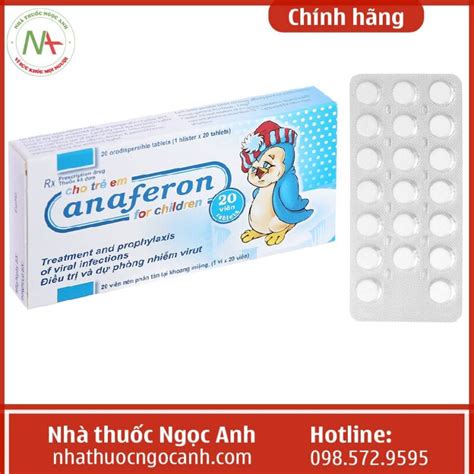 thuốc anaferon | C nn dng Anaferon cho b khng