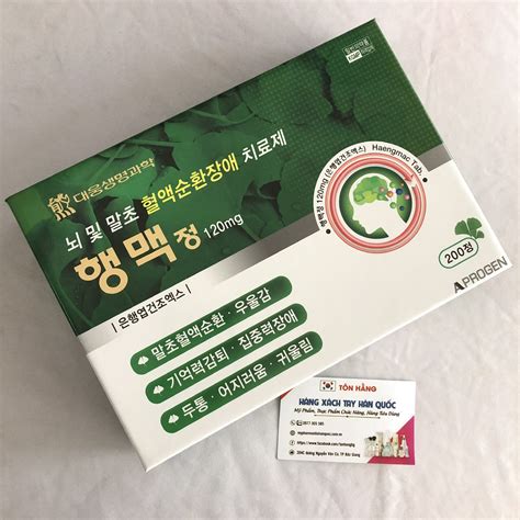 thuốc bổ não hàn quốc | Top 10 thuc b no hn quc
