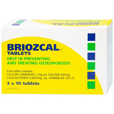 thuốc briozcal | Thuc Briozcal b sung Canxi v Vitamin