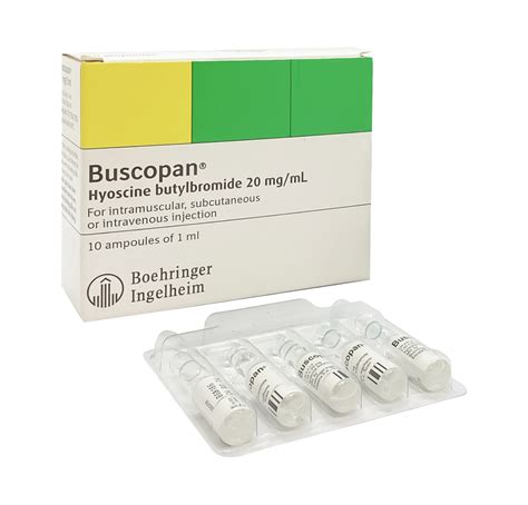 thuốc buscopan | Thuc Buscopan hyoscine Cng dng cch dng