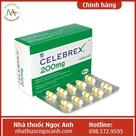 thuốc celebrex | Celebrex Celecoxib 200mg Ch nh cch dng
