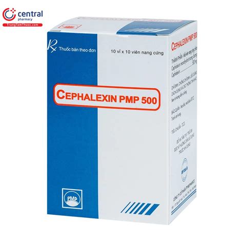 thuốc cephalexin pmp 500 | Vin nang Cephalexin 500mg Pymepharco iu tr
