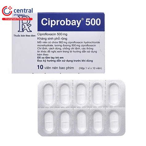 thuốc ciprobay | Thuc Ciprobay ciprofloxacin Cng dng cch dng
