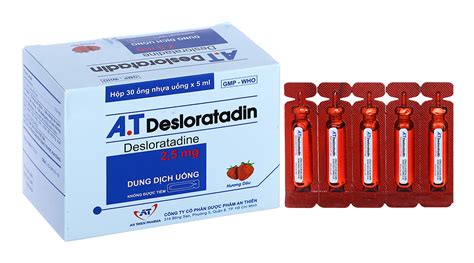 thuốc desloratadine | THUC DESLORATADINE L G CNG DNG CH