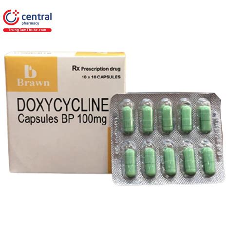 thuốc doxycycline | Thuc khng sinh Doxycycline Cng dng liu