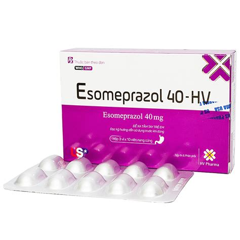 thuốc esomeprazole 40mg | Esomeprazole 40mg ung trc hay sau n