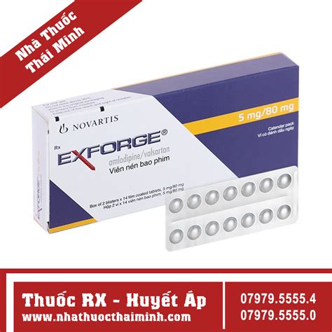 thuốc exforge | Exforge 580mg Thuc bit dc cng dng