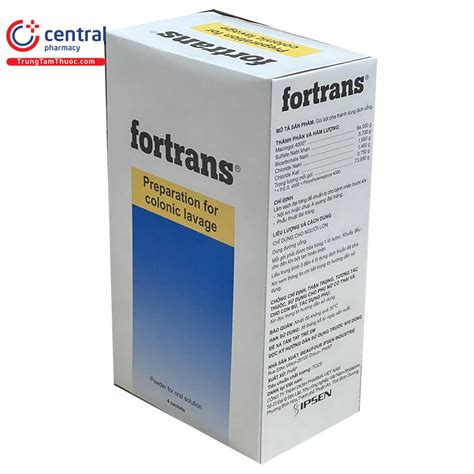 thuốc fortrans | Bt Fortrans Ipsen lm sch i trng