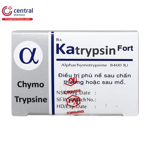 thuốc katrypsin | Thuc Katrypsin c phi khng sinh khng