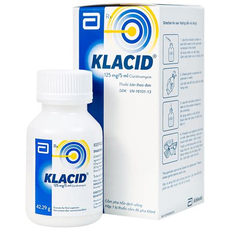 thuốc klacid | Thuc Klacid clarithromycin Cng dng cch dng