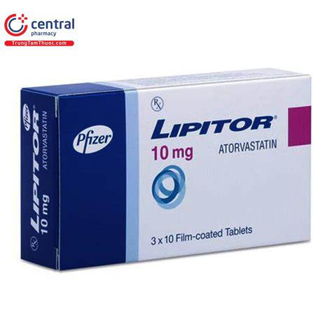 thuốc lipitor | Thuc Lipitor 10mg iu tr tng cholesterol