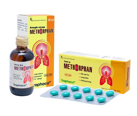 thuốc methorphan | Vin nn Methorphan tr ho do kch