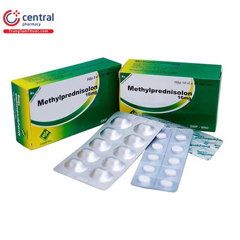 thuốc methylprednisolon | Methylprednisolone Thuc glucocorticoid tng hp Long Chu