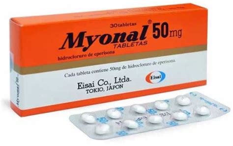 thuốc myonal 50mg | Tc dng ph ca thuc Myonal 50mg
