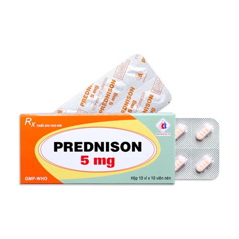 thuốc prednison | Prednison 5mg tr vim khp dng thp