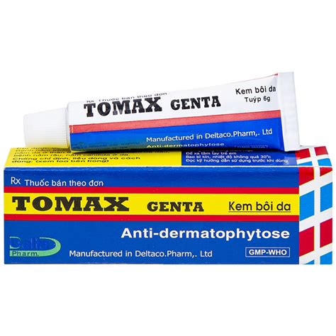 Thuốc Tomax Genta trị bệnh da dị ứng - Long Châu