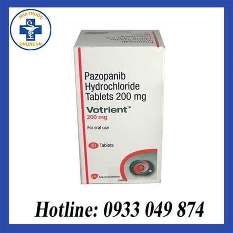 thuốc votrient 200mg | Votrient 200mg Thuc bit dc cng dng
