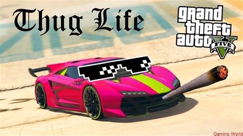 thug life gta 5 #short #shorts #gtabeststunt #carstuntgta