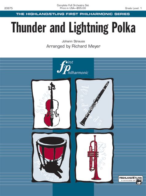 thunder and lightning orchestra full score