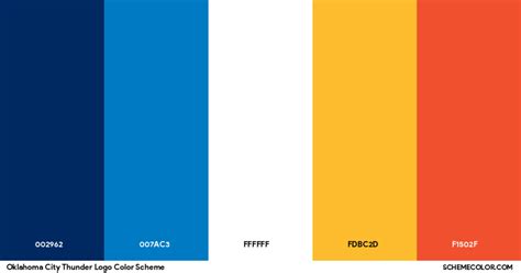 thunder colors