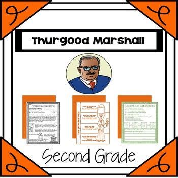 Thurgood Marshall Second Grade Teaching Resources Tpt Thurgood Marshall Worksheet - Thurgood Marshall Worksheet