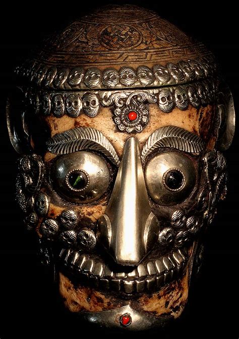 tibetan kapala skull dating a human skull