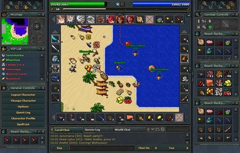 tibia web client