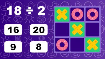 Tic Tac Toe Division On Primarygames Com Division Tic Tac Toe - Division Tic Tac Toe