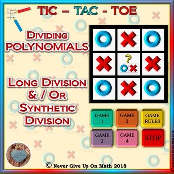 Tic Tac Toe Division Youtube Division Tic Tac Toe - Division Tic Tac Toe