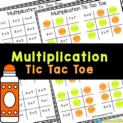 Tic Tac Toe Math Game Worksheets Teach Nology Division Tic Tac Toe - Division Tic Tac Toe