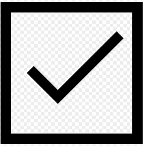 Tick Mark For Word