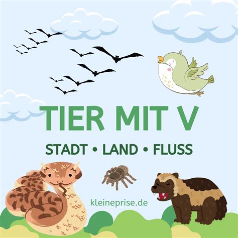 Tiername Mit V