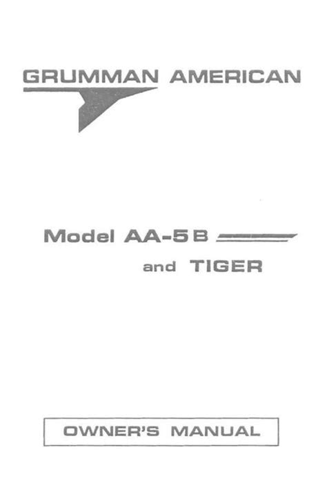 Tiger Aa5b Service Manual