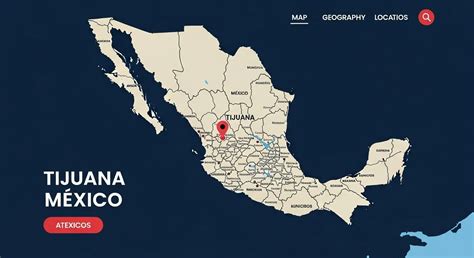 Tijuana Mexico Mapa