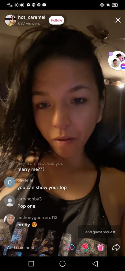 tik tok live nude slips