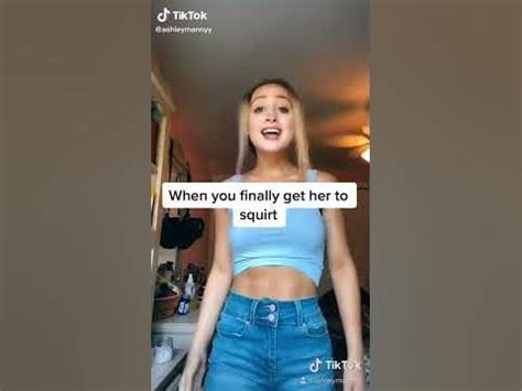 tik tok squirting