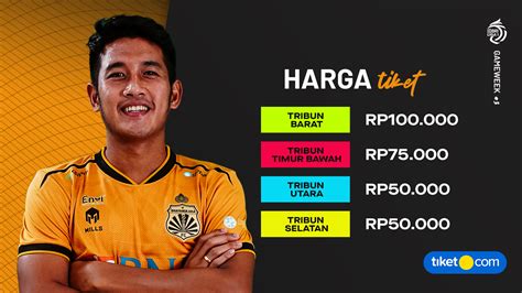 TIKET BRI LIGA 1：Tiket laga pekan ke-13 BRI Liga 1 kontra Persib Bandung di