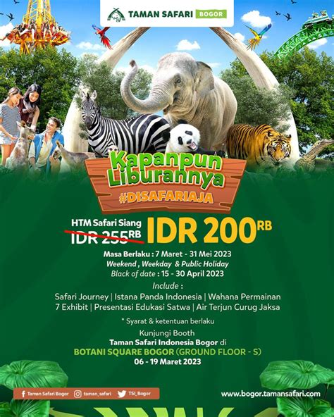 TIKET TAMAN SAFARI - Taman Safari Bogor