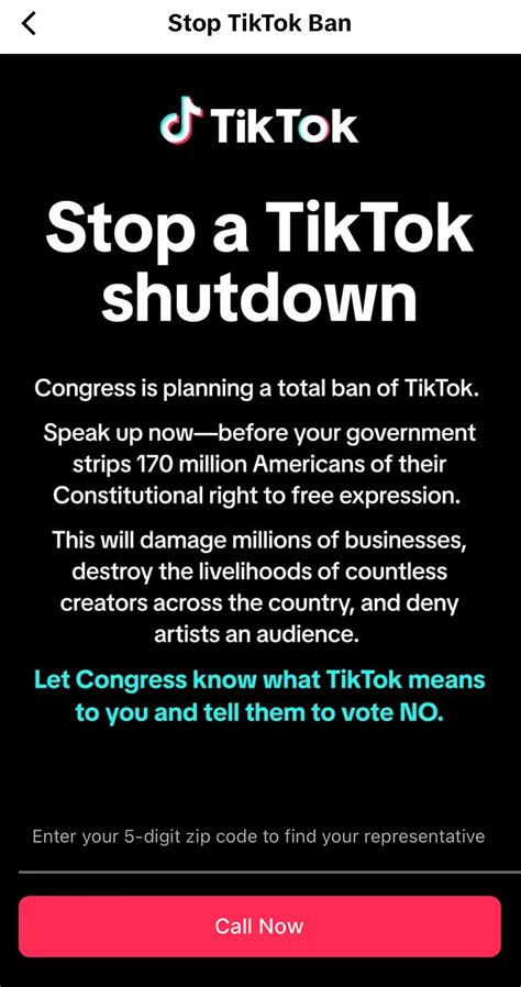 Tiktok Prompts Users To Call Congress To Fight Writing Your Congressman - Writing Your Congressman