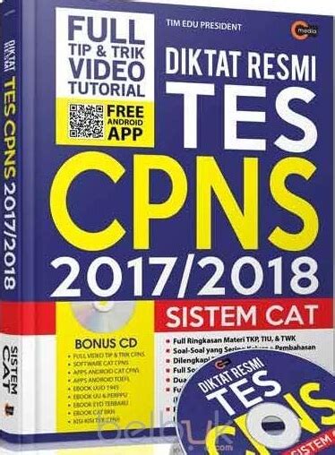 Tim Edu President Diktat Resmi Tes CPNS 2017 2018