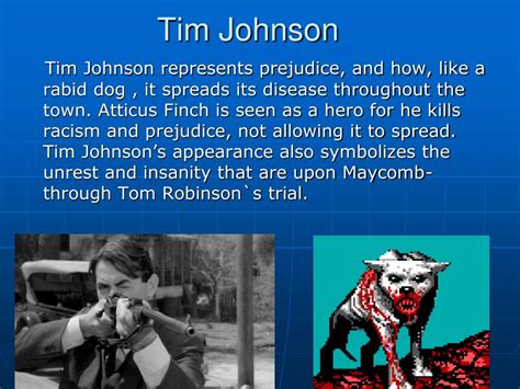 Tim Johnson From To Kill A Mockingbird