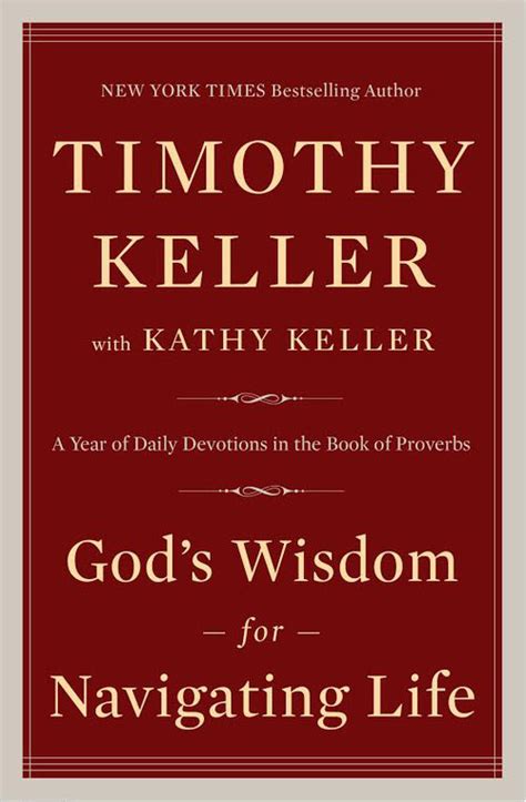 Tim Keller Proverbs Devotional