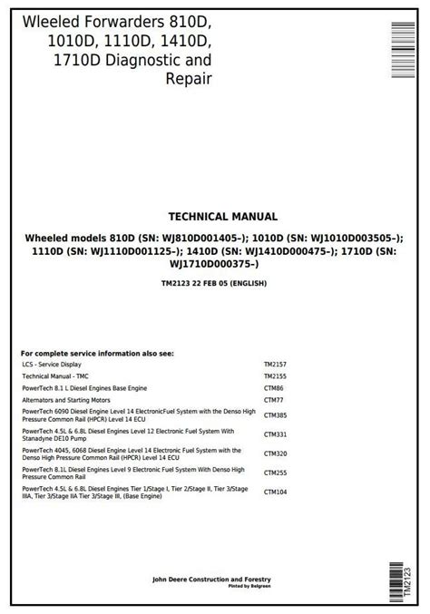 Read Timberjack 810 Service Manual 