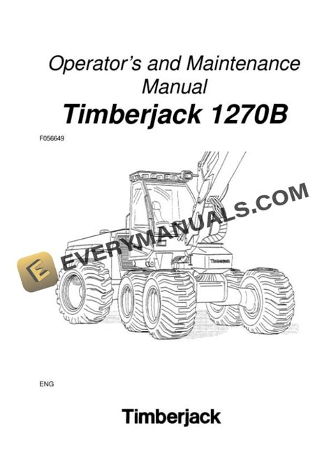 Full Download Timberjack Manuals 