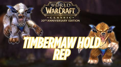 Timbermaw Rep Walkthrough
