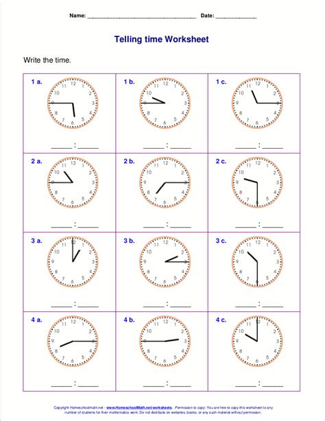 Time 2nd Grade   Grade 2 Telling Time Worksheets Reading A Clock - Time 2nd Grade
