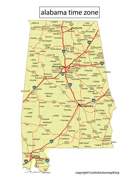time alabama